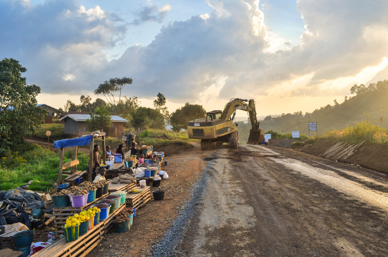 Illustration for article titled A Massive Road-Building Initiative Is Transforming Africa's Landscape